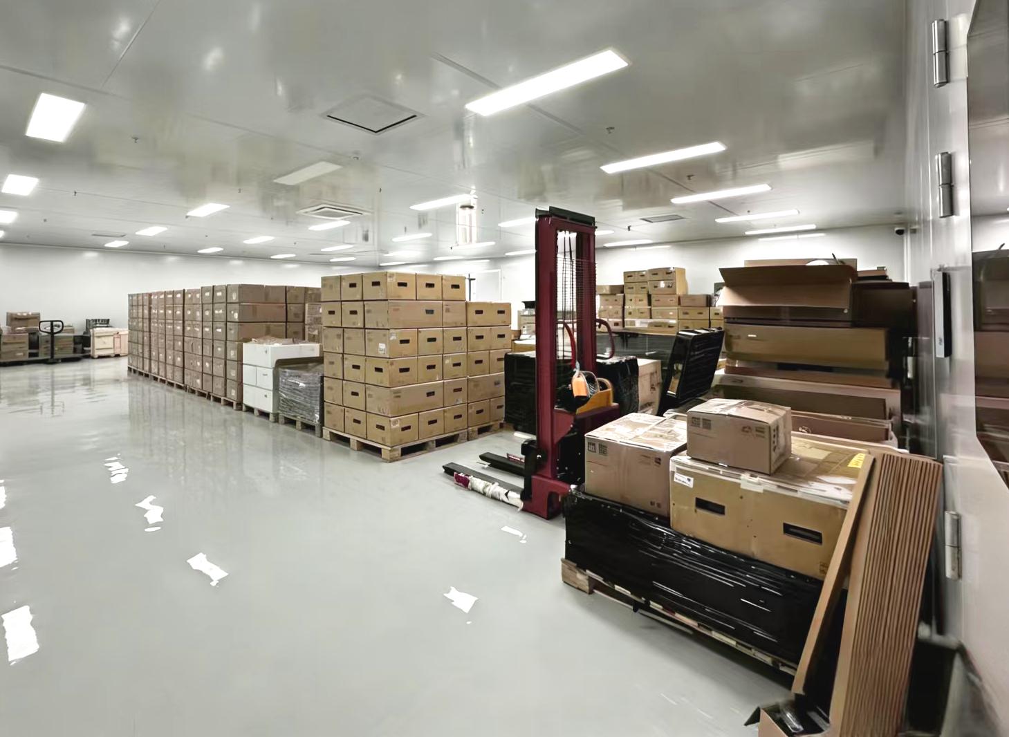 Parts warehouse and logistics hub
